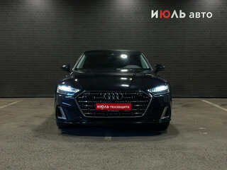 2023 Audi A7 L 45 TFSI II (4K), чёрный, 4690000 рублей, вид 2