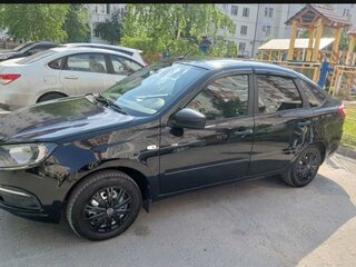 2018 Lada (ВАЗ) Granta I Рестайлинг, чёрный, 737000 рублей, вид 5