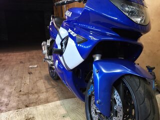 2002 Yamaha YZF600R Thundercat, синий, 299999 рублей, вид 3