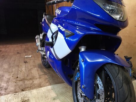 2002 Yamaha YZF600R Thundercat, синий, 299999 рублей, вид 3