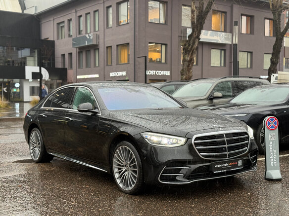 2025 Mercedes-Benz S-Класс 500 Long 4MATIC VII (W223), чёрный, 14090000 рублей