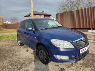 2014 Skoda Fabia II Рестайлинг, синий, 580000 рублей, вид 2