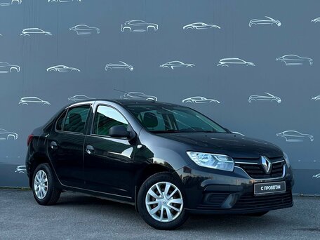 2019 Renault Logan II Рестайлинг, чёрный, 905800 рублей, вид 3