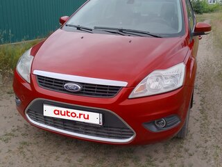 2008 Ford Focus II Рестайлинг, красный, 590000 рублей, вид 1