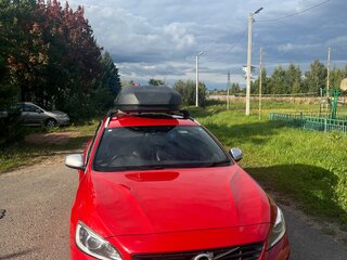 2014 Volvo V60 I Рестайлинг, красный, 1250000 рублей, вид 5