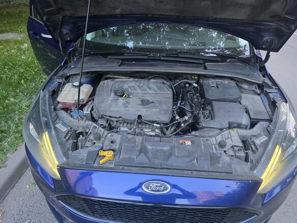 2017 Ford Focus III Рестайлинг, синий, 980000 рублей - вид 15