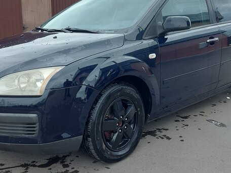 2007 Ford Focus II Рестайлинг, синий, 330000 рублей, вид 2
