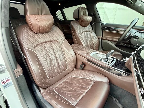 2021 BMW 7 серии Long 740Li xDrive VI (G11/G12) Рестайлинг, белый, 8900000 рублей - вид 33