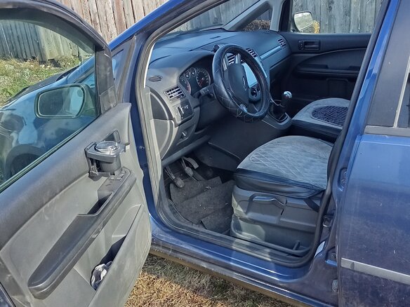 2006 Ford C-MAX I, синий, 400000 рублей - вид 9