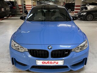 2016 BMW M3 Competition Package V (F80), голубой, 4599000 рублей, вид 3