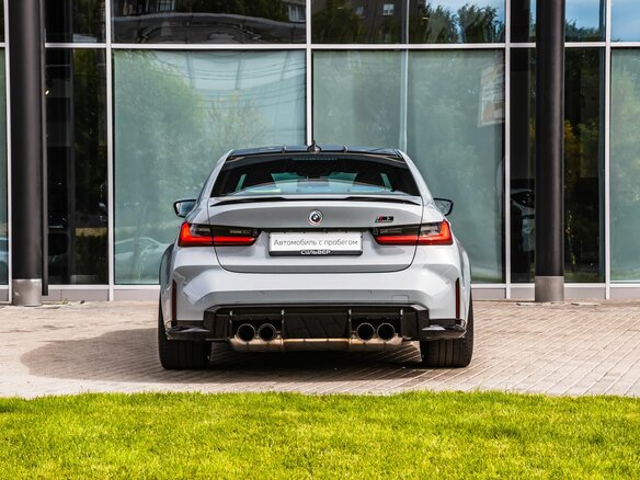 2022 BMW M3 Competition Package VI (G80), серый, 10730000 рублей - вид 3
