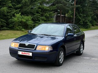 2008 Skoda Octavia I (A4) Рестайлинг, синий, 499000 рублей, вид 1