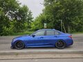 2019 BMW 3 серии 320d xDrive VII (G2x), синий, 3500000 рублей - вид 3