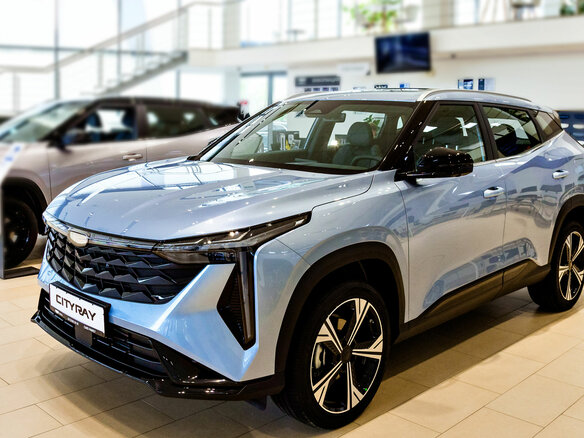 2026 Geely Cityray, серебристый