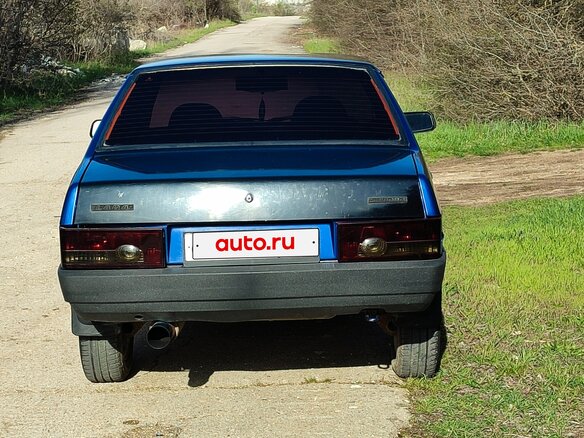 2006 Lada (ВАЗ) 21099, синий, 190000 рублей - вид 7