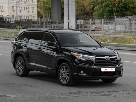 2014 Toyota Highlander III (XU50), чёрный, 2760000 рублей, вид 1