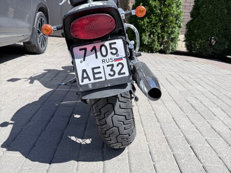 1999 Yamaha XVS400 Drag Star, чёрный, 355000 рублей, вид 5
