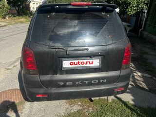 2006 SsangYong Rexton I, чёрный, 600000 рублей, вид 4