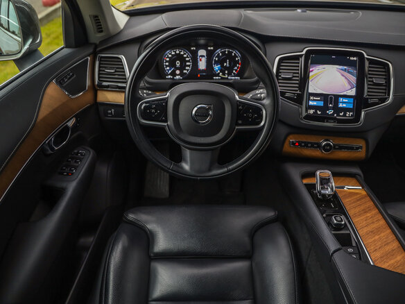 2021 Volvo XC90 II Рестайлинг 1, серый - вид 11