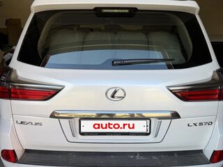 2019 Lexus LX 570 III Рестайлинг 2, белый, 9999999 рублей, вид 3