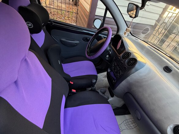 2012 Daewoo Matiz I Рестайлинг, чёрный, 220000 рублей - вид 5