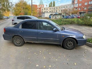2004 Kia Spectra I Рестайлинг 2, синий, 180000 рублей, вид 4