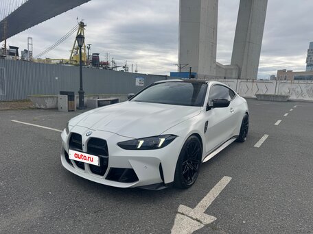 2024 BMW M4 Competition Package G82/G83 Рестайлинг, белый, 13900000 рублей, вид 4