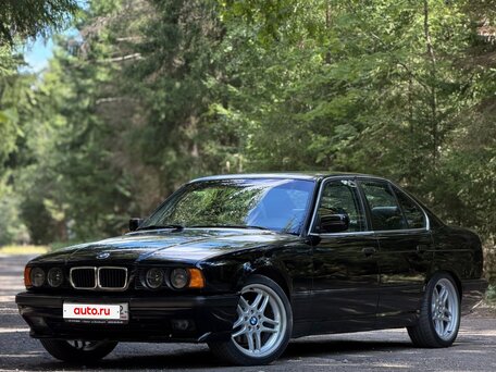1991 BMW 5 серии 525i III (E34), серебристый, 990000 рублей, вид 5