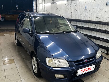 2002 Mitsubishi Space Star I, синий, 360000 рублей, вид 3