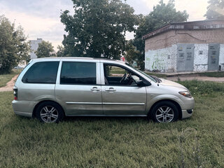 2003 Mazda MPV II (LW) Рестайлинг, серебристый, 385000 рублей, вид 4