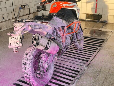 2017 KTM 1290 Super Adventure R, оранжевый, 1300000 рублей, вид 4