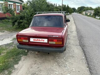 2007 Lada (ВАЗ) 2107, пурпурный, 135000 рублей, вид 3