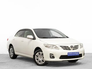 2013 Toyota Corolla X (E140, E150) Рестайлинг, белый, 1239000 рублей, вид 1