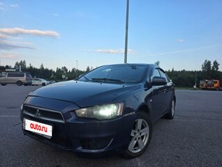 2008 Mitsubishi Lancer X, синий, 400000 рублей, вид 1