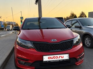 2016 Kia Rio III Рестайлинг, красный, 1200000 рублей, вид 1