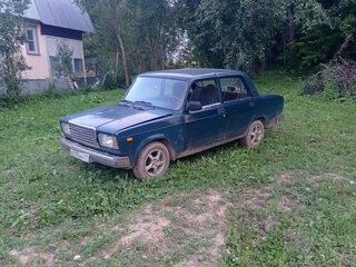 2009 Lada (ВАЗ) 2107, зелёный, 135000 рублей, вид 4