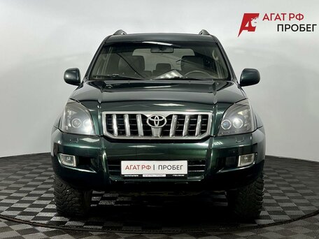 2003 Toyota Land Cruiser Prado 120 Series, зелёный, 1356000 рублей, вид 3
