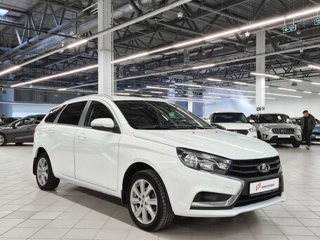 2021 Lada (ВАЗ) Vesta SW I, белый, 1033000 рублей, вид 2
