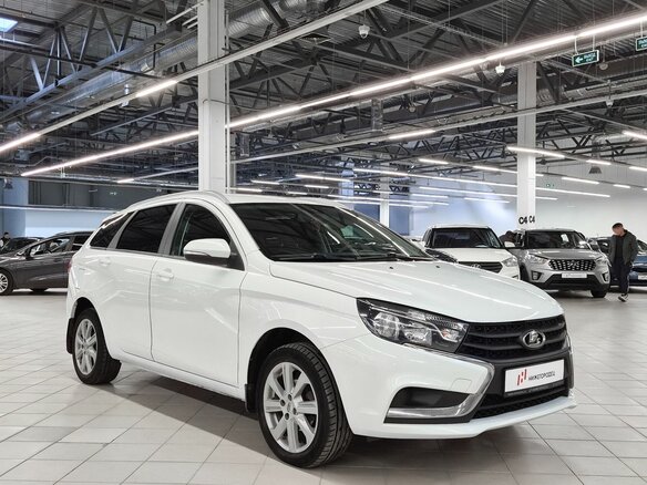 2021 Lada (ВАЗ) Vesta SW I, белый, 1069000 рублей - вид 2