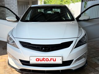 2016 Hyundai Solaris I Рестайлинг, белый, 1200000 рублей, вид 2