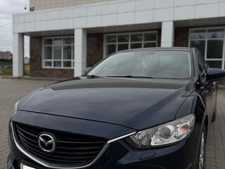 2017 Mazda 6 III (GJ) Рестайлинг, синий, 1900000 рублей, вид 1