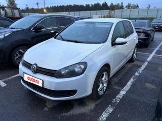 2012 Volkswagen Golf VI, белый, 499000 рублей, вид 1
