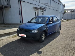 2007 Renault Logan I, синий, 164999 рублей, вид 1