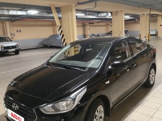 2019 Hyundai Solaris II, чёрный, 1250000 рублей, вид 1