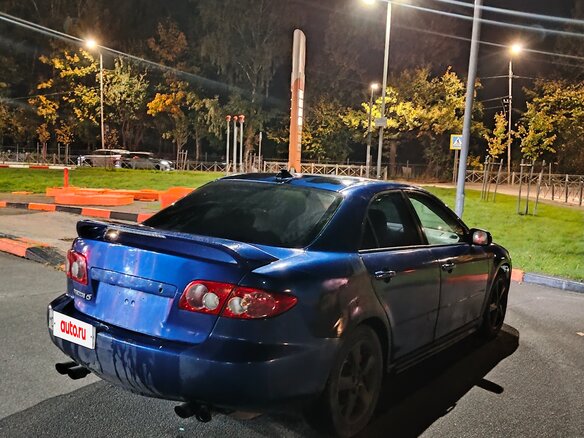 2003 Mazda 6 I (GG), синий, 178000 рублей - вид 2