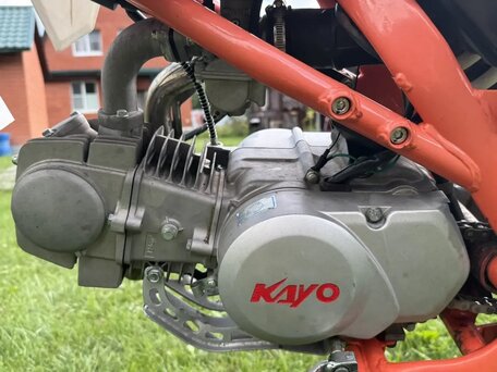 2022 Kayo Basic TT125, белый, 65000 рублей, вид 4