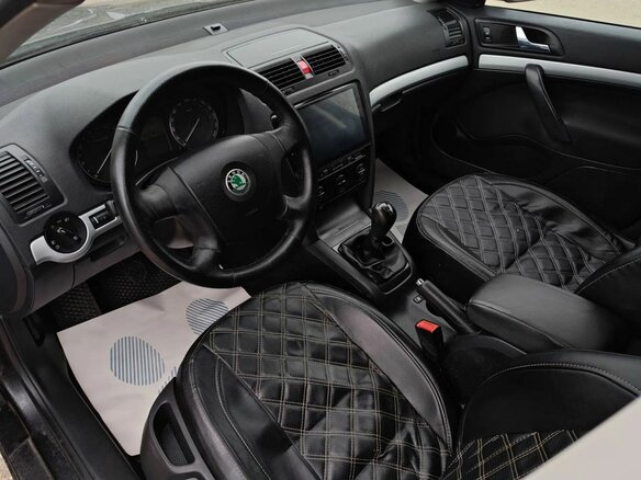 2007 Skoda Octavia II (A5), чёрный, 499000 рублей - вид 6