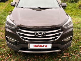 2017 Hyundai Santa Fe III Рестайлинг, коричневый, 1670000 рублей, вид 2
