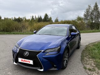 2016 Lexus GS 200t IV Рестайлинг, синий, 3500000 рублей, вид 1
