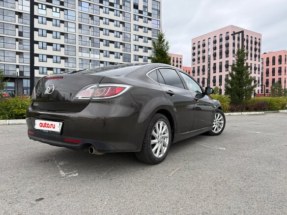 2010 Mazda 6 II (GH) Рестайлинг, коричневый, 1050000 рублей - вид 6